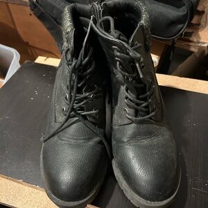 Torrid Black Heeled Boots